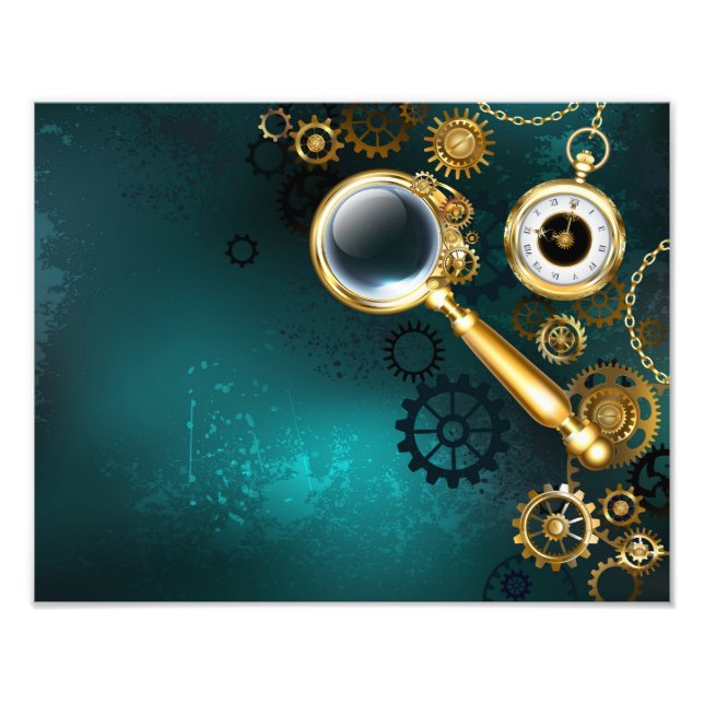 Foto Ampliador en estilo Steampunk (Frente)