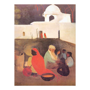 Foto Amrita Sher-Gil - Antiguo narrador de historias, a