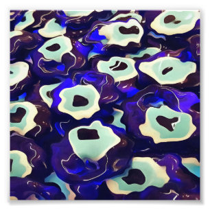 Foto Amulet Bizarre Art en forma de ojo de Boncuk turco
