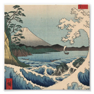 Foto Ando Hiroshige - Mar en Satta, provincia de Suruga