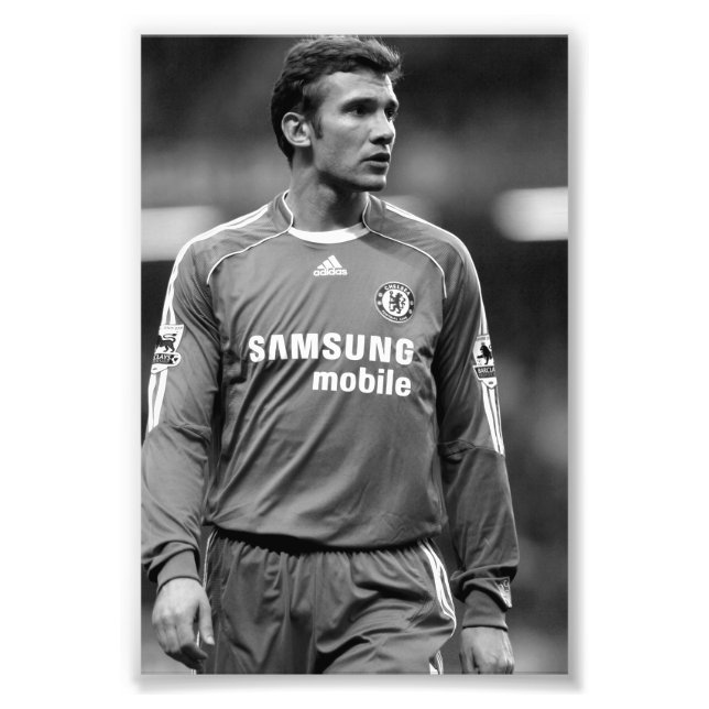 Foto Andriy Shevchenko Chelsea Stamford Bridge London (Frente)