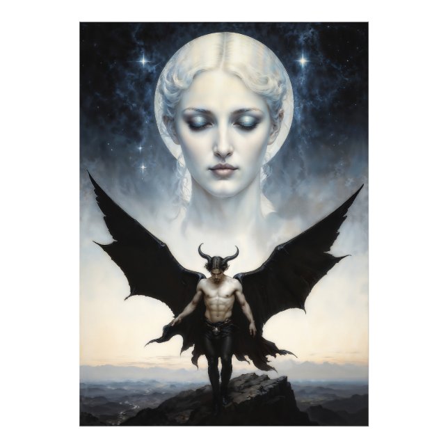 Foto Ángel Caído Lucifer (Frente)