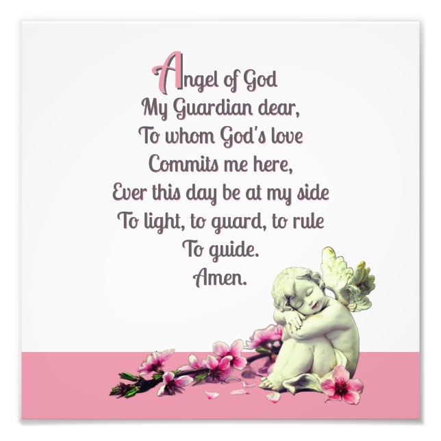 Foto Ángel de la guarda del niño (Frente)