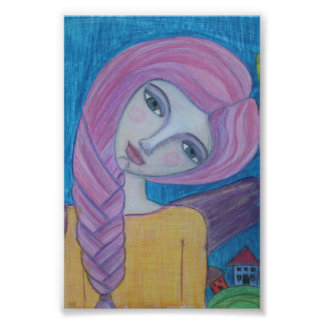 Foto Ángel haitiano rosado, impresión 4x6