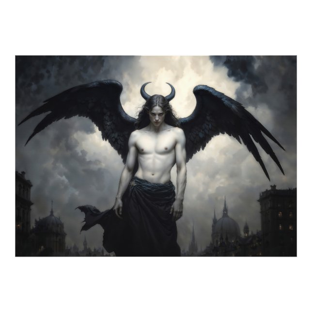 Foto Ángel Oscuro Lucifer (Frente)