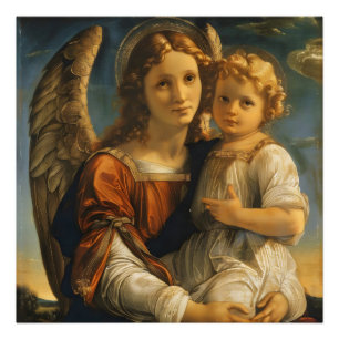 Foto Ángel y niño Jesús