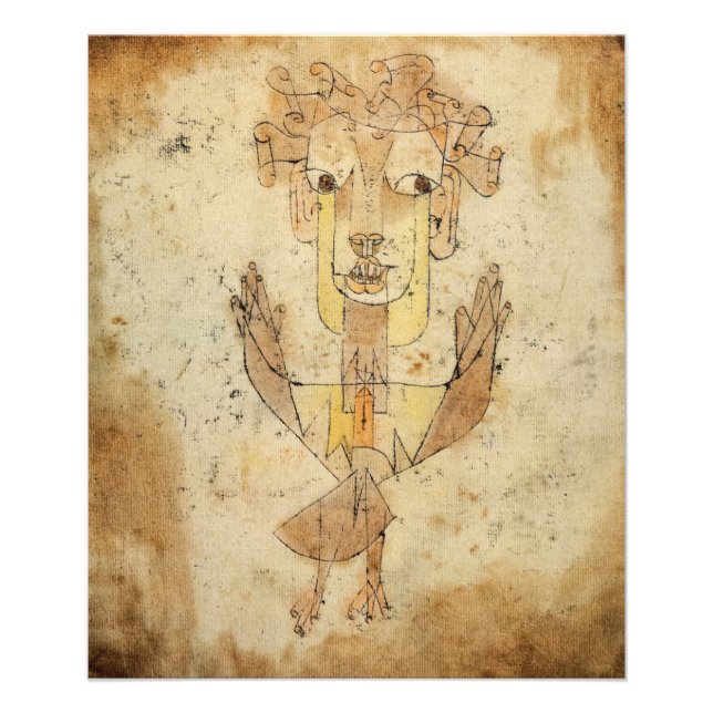 Foto Angelus Novus por Paul Klee (Frente)