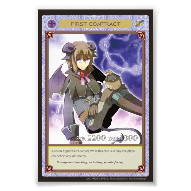 Foto Anghel world photo-First Contract (Frente)