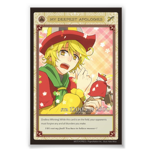 Foto Anghel world photo-My Deepest Apologies (Frente)