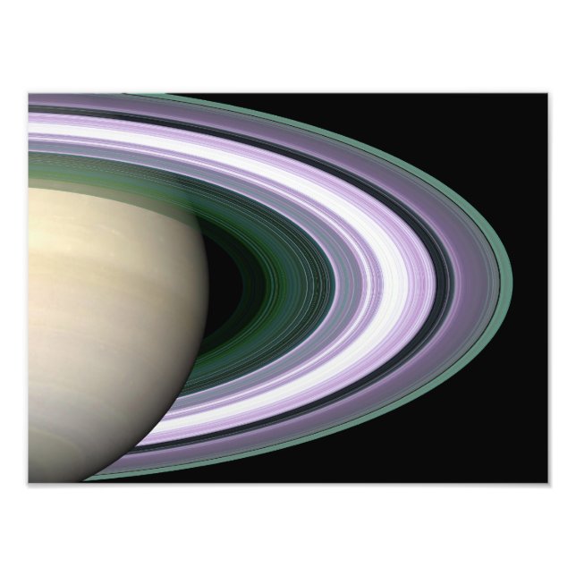 Foto Anillos de Saturno (Frente)