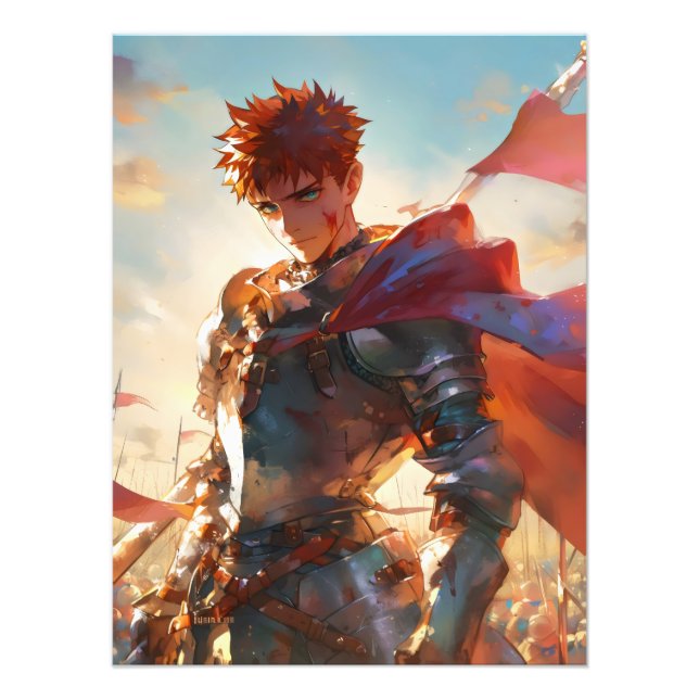 Foto Anime Boy Knight (Frente)