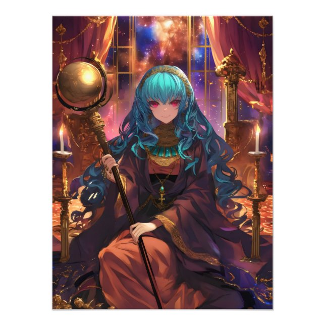 Foto Anime Chica Magicie Fantasy (Frente)