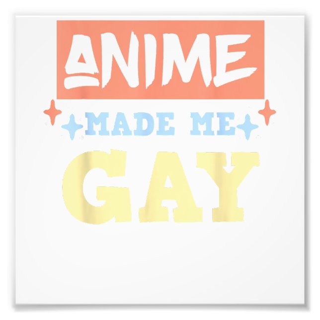 Foto Anime Me Hizo Gay Gracioso Meme De Anime LBGTQ Org (Frente)