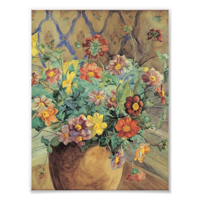 Foto Anna Syberg: Rama de cosecha de manzanas en flor (Frente)