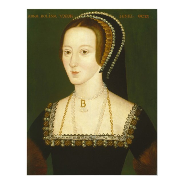 Foto Anne Boleyn Segunda esposa de un retrato de Enriqu (Frente)