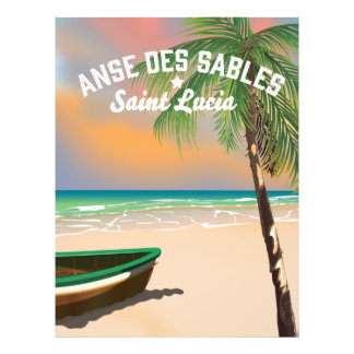Foto Anse Des Sables Santa Lucía