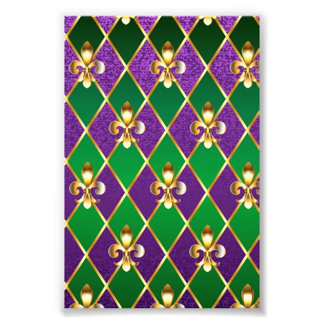 Foto Antecedentes de joyas Mardi Gras (Frente)