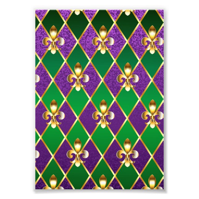 Foto Antecedentes de joyas Mardi Gras (Frente)