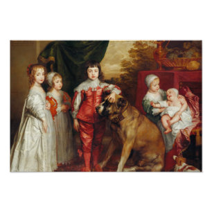 Foto Anthony van Dyck- Cinco hijos mayores de Charles