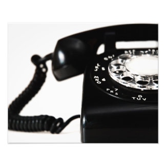 Foto Antiguo Teléfono Rotario