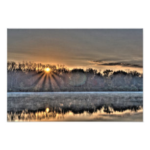 Foto Antrim Lake Sunrise, Columbus, Ohio