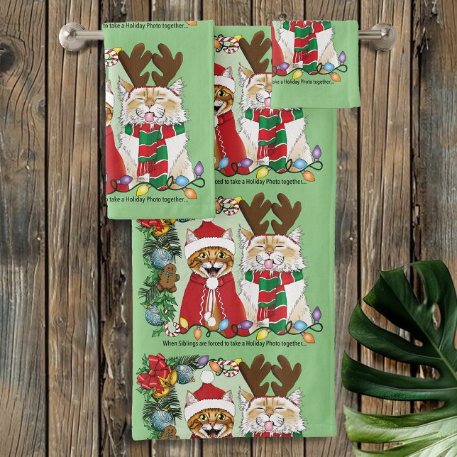 Foto anual de Navidades gatos (Subido por el creador)