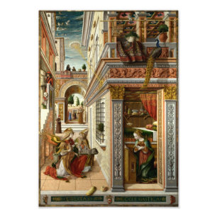 Foto Anunciación Con San Emidio, 1486