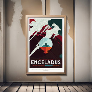 Foto Anuncio de viajes de ciencia ficción, Planet Encel