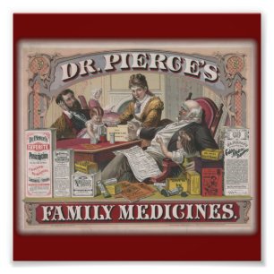 Foto Anuncio viejo del tyme de las medicinas de familia