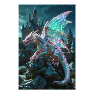 Foto *~* AP88 Castles Fantasy Dragon Wall Artwork 27