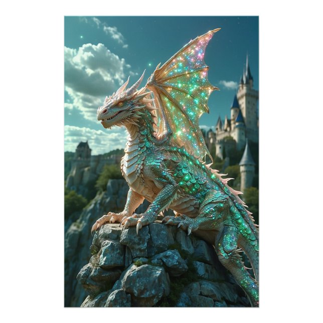 Foto *~* AP88 Creatura de fantasía Dragón Muro de arte  (Frente)