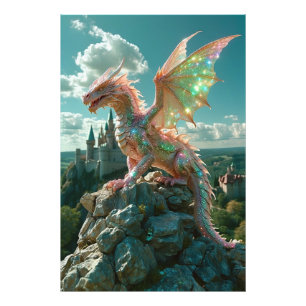 Foto *~* AP88 Esparkle Fantasy Dragon Wall Artwork 19