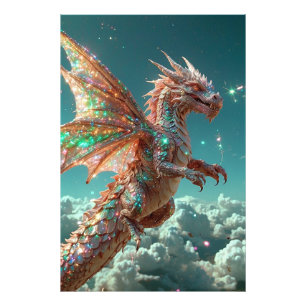 Foto *~* AP88 Flying Fantasy Dragon Wall Artwork 6
