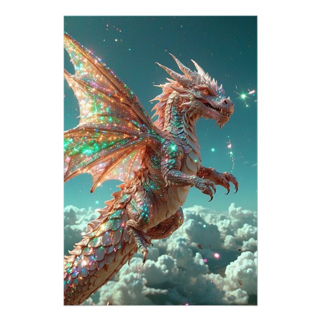 Foto *~* AP88 Flying Fantasy Dragon Wall Artwork 6 (Frente)