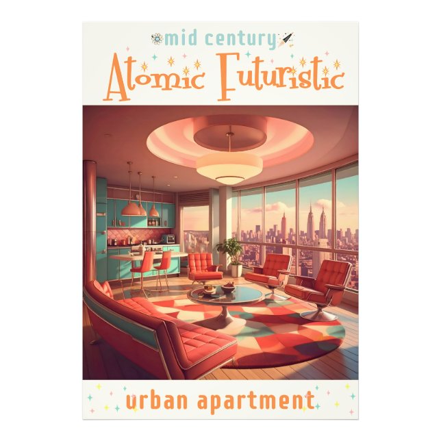 Foto Apartamento urbano futurista atómico (Frente)