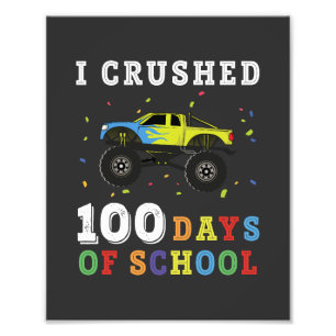Foto Aplasté 100 Días De Escuela