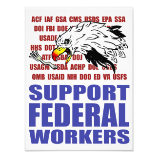 Foto Apoyar el águila de los trabajadores federales