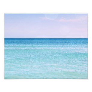Foto Aqua Lavender Verde azulado Océano olas playa tro