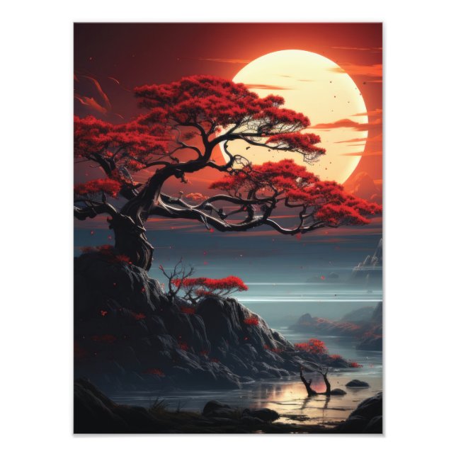 Foto Árbol Bonsai (Frente)