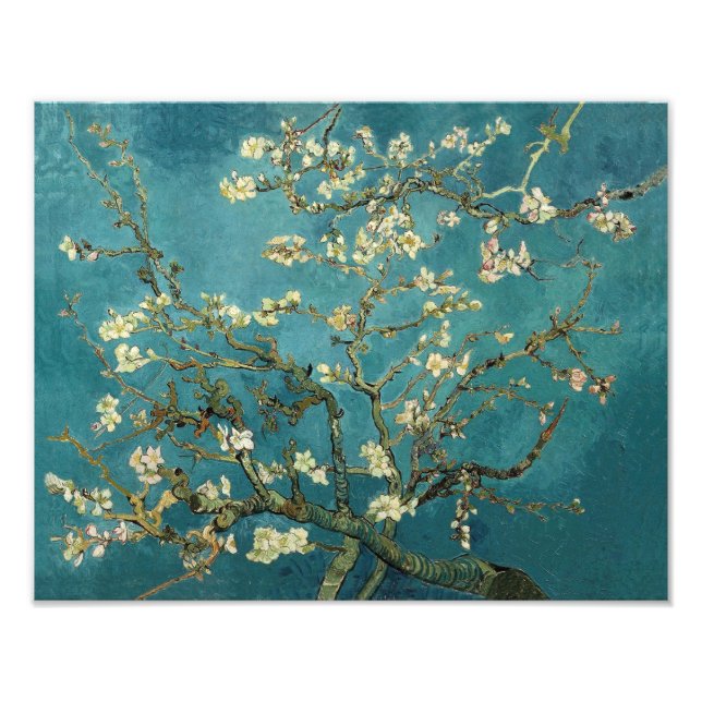 Foto Árbol de almendras floreciente - Van Gogh (Frente)