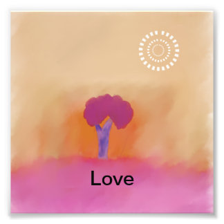 Foto Árbol de amor: feo paisaje abstracto