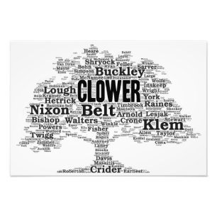 Foto Árbol de clanes de flor