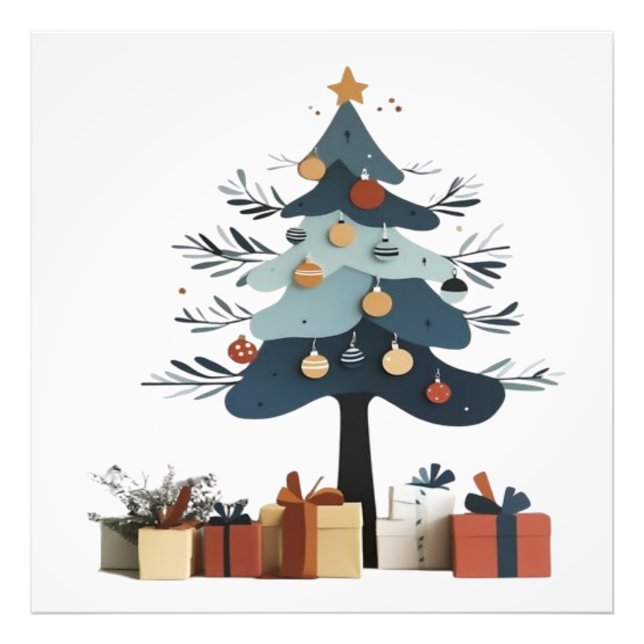 Foto árbol de Navidad (Frente)