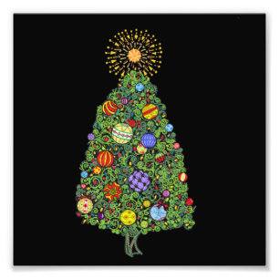 Foto Árbol de Navidad Brillante