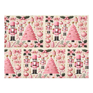 Foto Árbol de Navidad Cascanueces Rosa