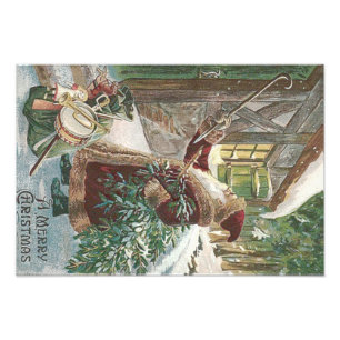 Foto Árbol de Navidad de Papá Noel Bolsa de Juguetes Ca