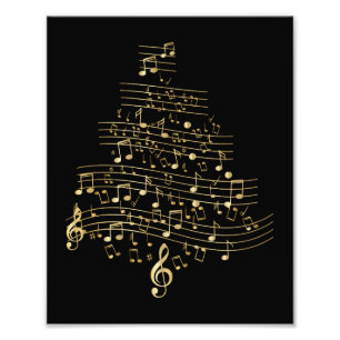 Foto Árbol de Navidad Nota Musical Músico Madre Regalo