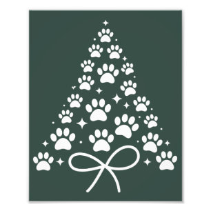 Foto Árbol de Navidad Regalo para Dueño Amante de Perro