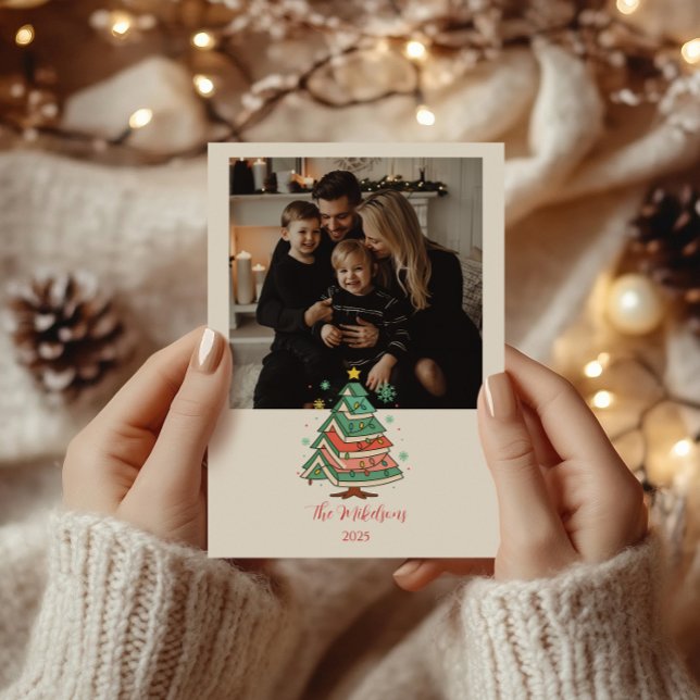 Foto Árbol de Navidad Retro Pastel (Subido por el creador)