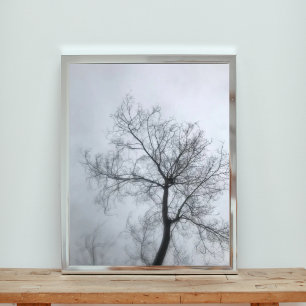 Foto Árbol estéril en el cielo polvoriento